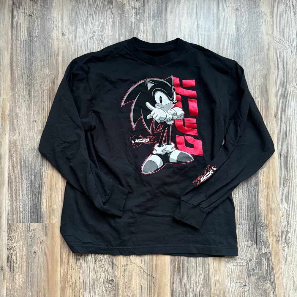 Vintage Sonic X Project Long Sleeve shirt size youth XL